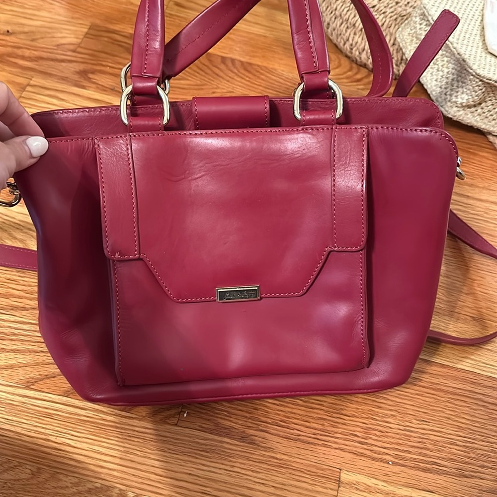 Jack Rogers Red Bag
